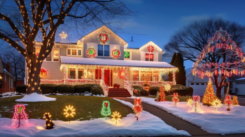 Christmas Lights Installation in Kansas City, MO