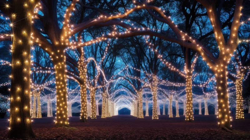 Christmas Lights Installation in Roswell, GA