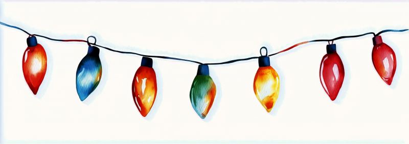 Holiday Lights Hanging